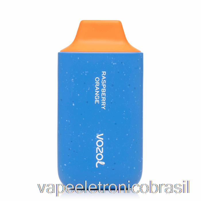 Vape Recarregável Vozol Star 6000 Descartável Framboesa Laranja